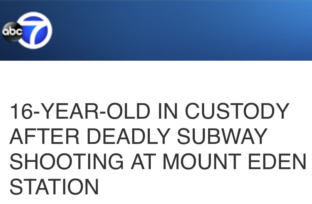 Three gunmen are suspected of opening fire at the Mount Eden subway station in the Bronx. One suspect has been arrested. The perpetrators of the mass shooting must be punished and prosecuted to the fullest extent of the law.