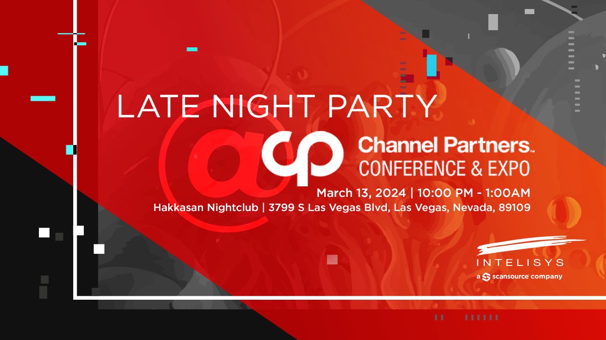 🌟Join us Vegas-style at the Late Night Party! March 13, 10 pm – 1 am. Pre-registration and wristbands are required. Visit the Intelisys Innovation Lounge to receive your wristband for entry. 🎰🥳 bit.ly/IntelisysCP24-…
