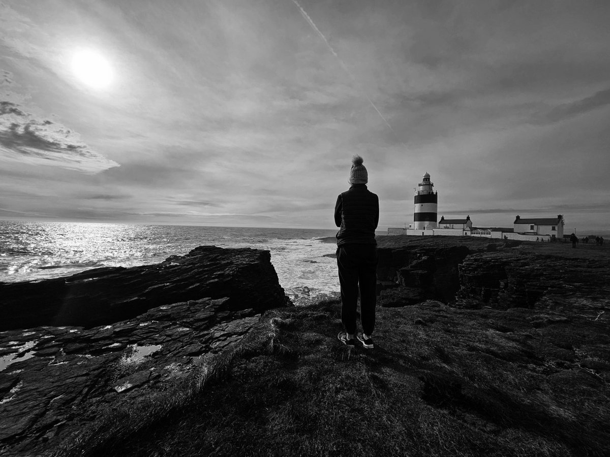 Lovely day to recharge the batteries @hooklighthouse during the midterm. @visitwexford @Wexford_Walking