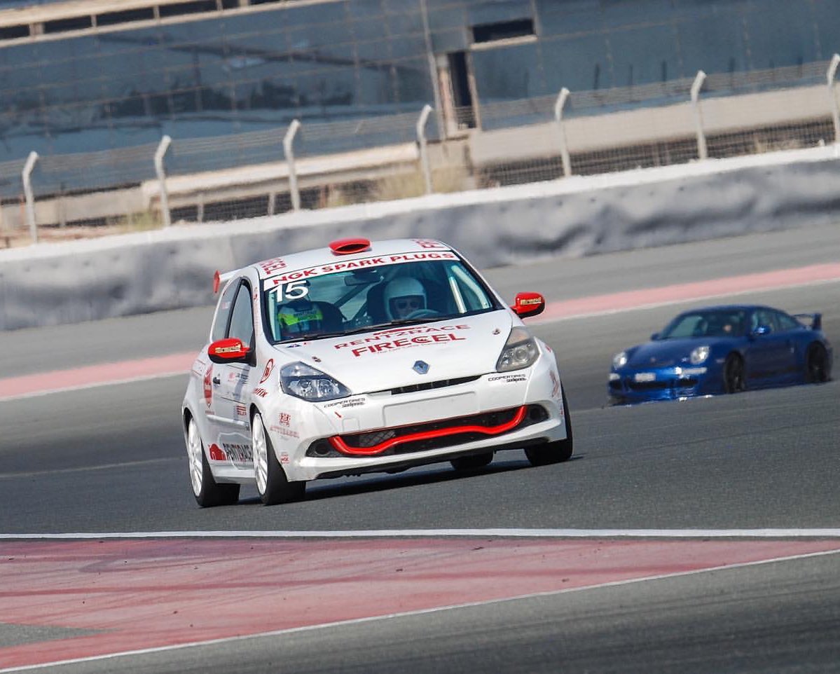 MazzaMSport's tweet photo. Been back with the Gen3 Clio Cup car doing some driver coaching today - Brings back great memories. 

The first time I drove this car (see photos below) it instantly put a smile on my face! 😊

#JacMaz #Dubai #DubaiAutodrome #DriverCoaching #Motorsport #RoadToLeMans https://t.co/tLaapwjcRk