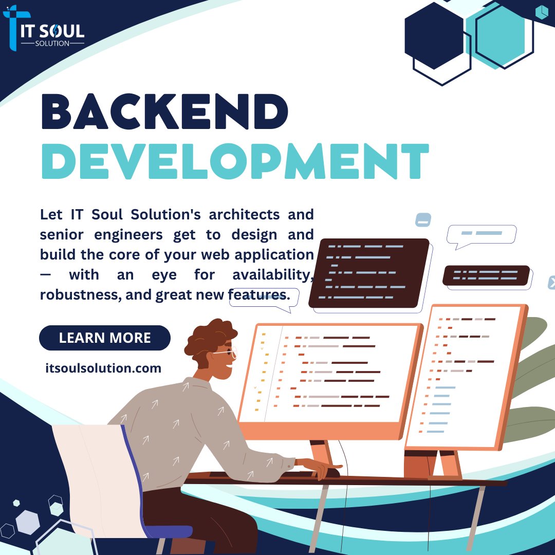 itsoulsolution's tweet photo. Redefine the backbone of your digital ecosystem with our tailored backend development expertise!
#CodeCrafting #techoptimization #EfficientEngineering #InfrastructureInnovation #PerformancePerfection #CodeOptimization #TechTrendsetter #datainfrastructure #CodeCraftsmanship https://t.co/VowIx0jak0