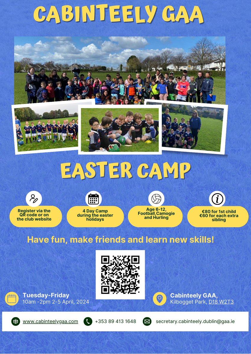 🔔🐰🏐 REMINDER: Our Easter Camp is NOW OPEN for registration! 🏐🐰🔔 📅 When: Tuesday, April 2nd - Friday, April 5th 🕒 Time: 10 AM - 2 PM🌈 Secure your spot now by registering at cabinteelygaa.com/our-news/easte…. 🔔