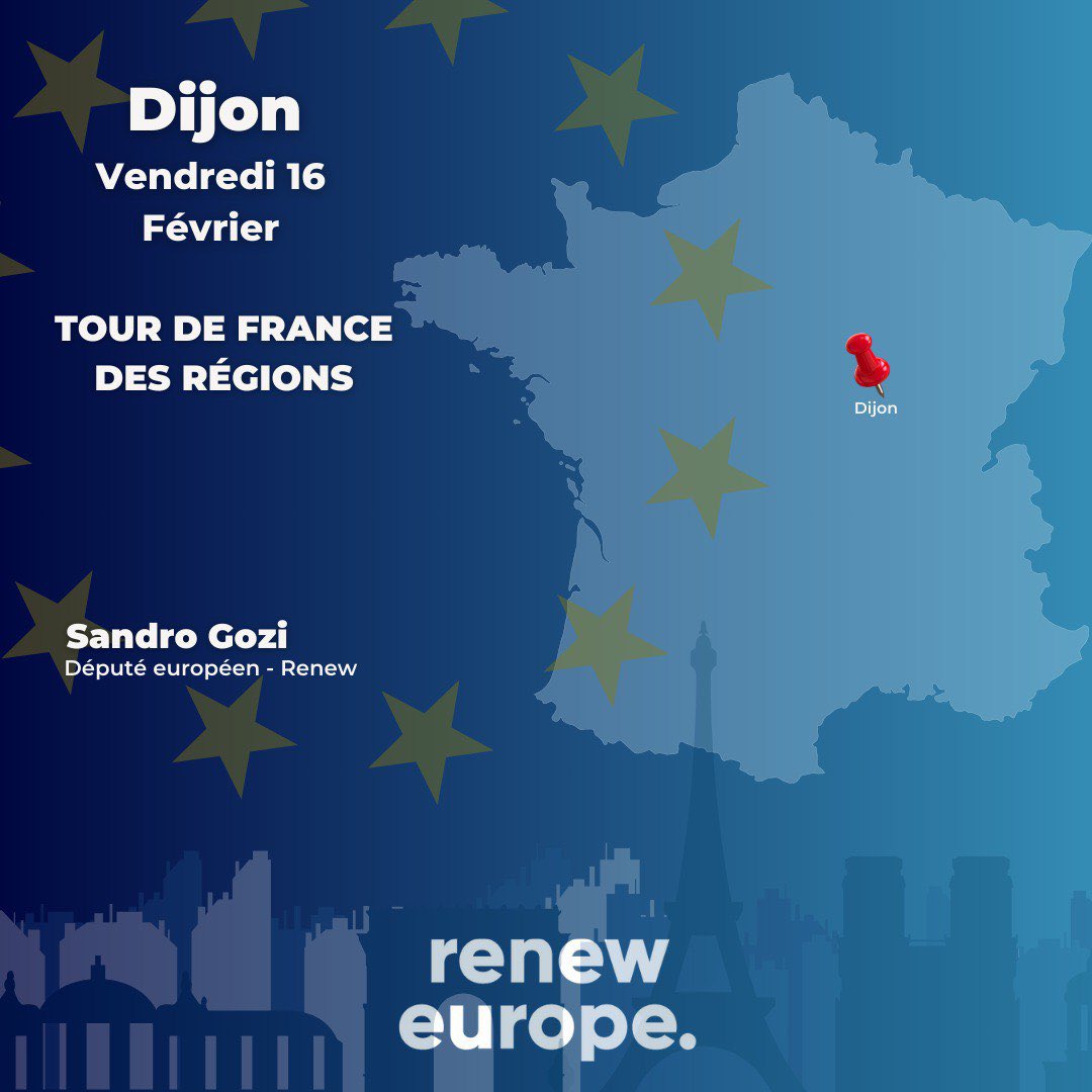 sandrogozi's tweet photo. 📢🚴🏼‍♂️ 🇫🇷La 8e étape du Tour de France des régions

🗓️ Vendredi 16 février

📍Dijon https://t.co/gl2Ahxvqf7