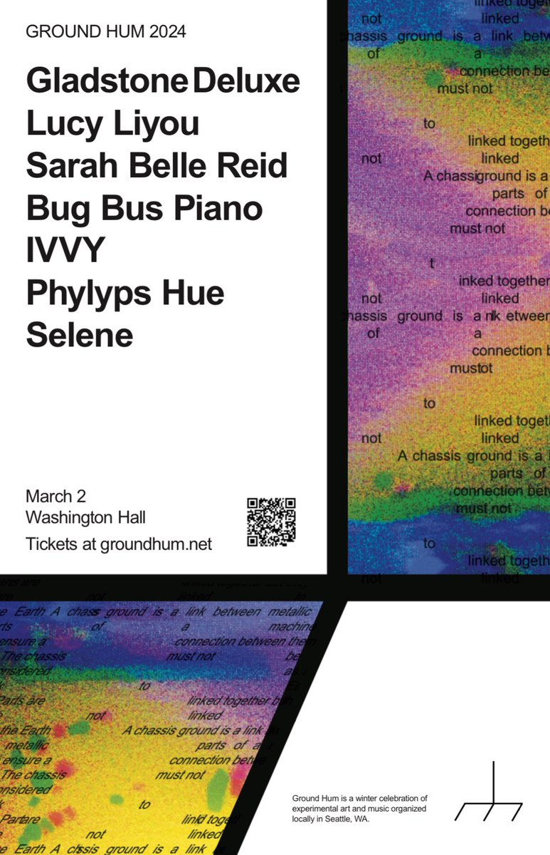 Ground Hum is back March 2nd ft @CarrisWheel , @sarahbellereid and many more Groundhum.net for tickets and info Seeya there 💯