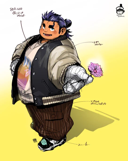 『東京放課後サモナーズ』にて、【高潔に咲く相撲人/タケミナカタ】のイラストを担当いたしました。よろしくお願いします～ピアスは片耳だけです#放サモ 