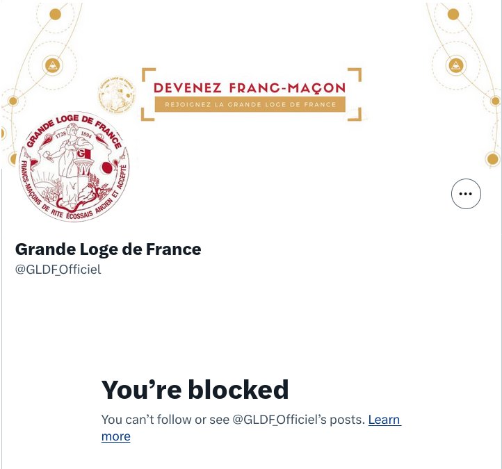 Casimir_Noir's tweet image. Bloqué par les pédos de la #GLDF