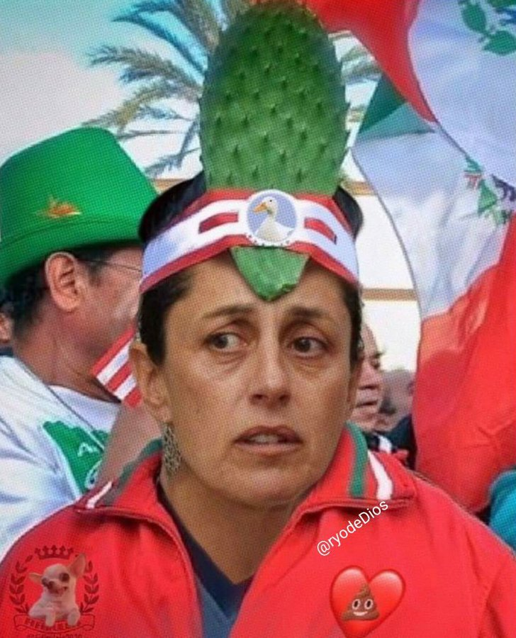 YO_____MERO's tweet photo. Cuando escuchas hablar de la #Perrilla del #NarcoPresidenteAMLO2 en quien piensas y por qué en @Claudiashein? https://t.co/L5pZmMtX7c