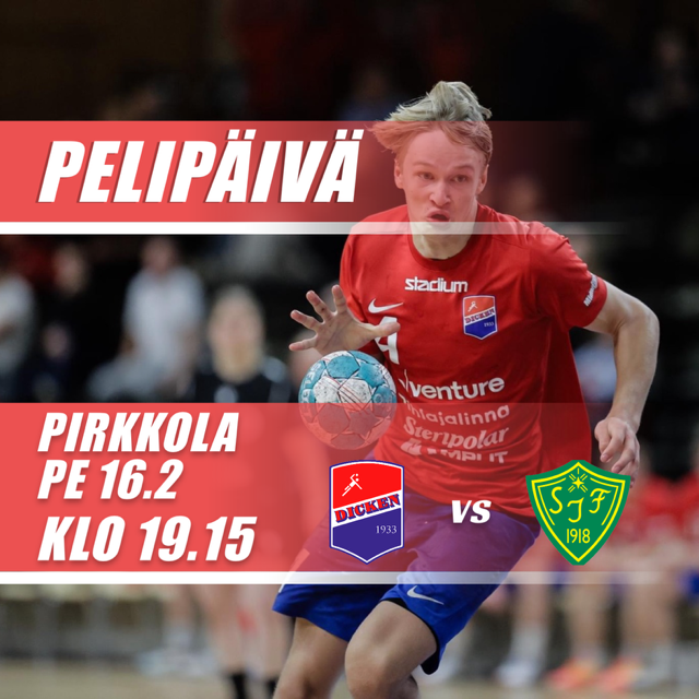 Jatkosarja käyntiin tärkeällä SIF ottelulla! dicken.fi/index.php/herr… #käsipallo #handboll