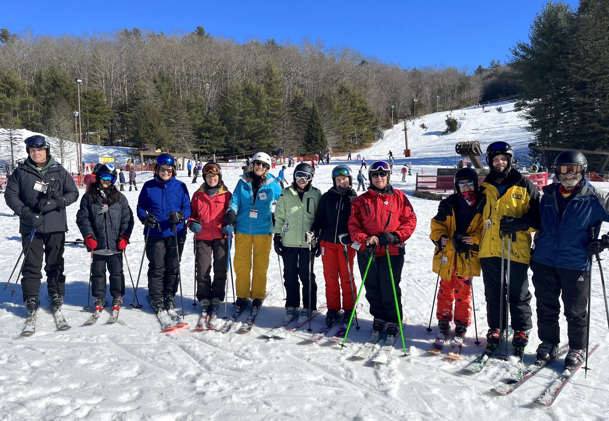 We're THANKFUL for our Alpine Skiing Coaches! Our Coaches Training took place at @SkiSundown earlier this month. We're grateful for the dedication of these volunteers & all the time & effort they devote to preparing our athletes for Winter Games competition! #soct #skiing