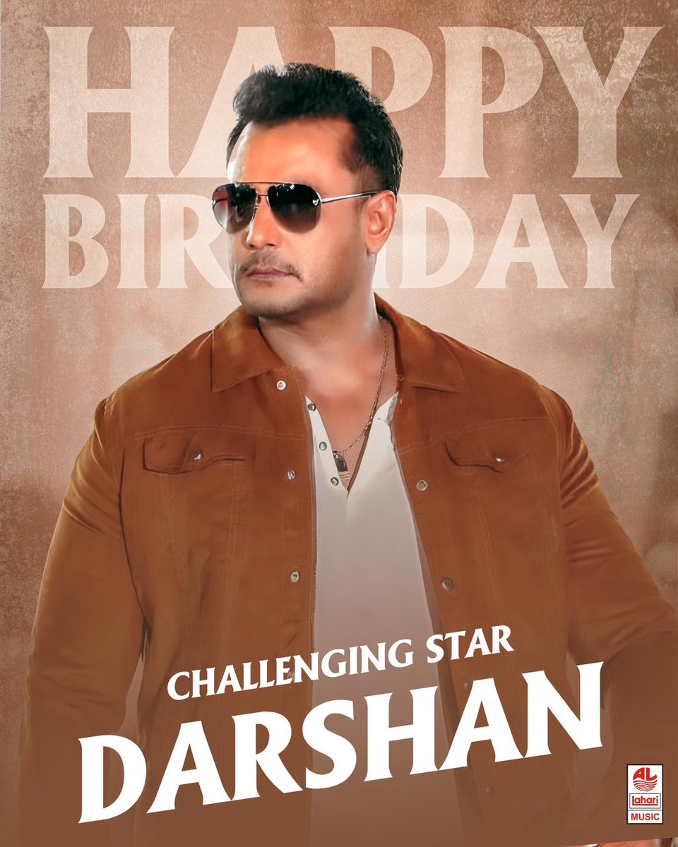 Join us in wishing One and Only Challenging ⭐ @dasadarshan A very Happy Birthday... #DBoss #Darshan #ChallengingStarDarshan