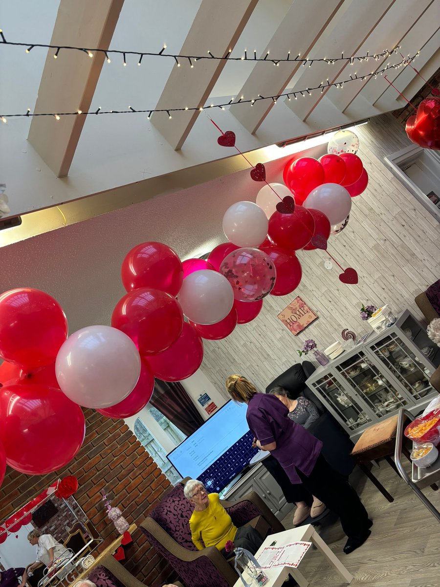 Celebrating love with our lots of love valentines party yesterday evening 🌹❤️💜