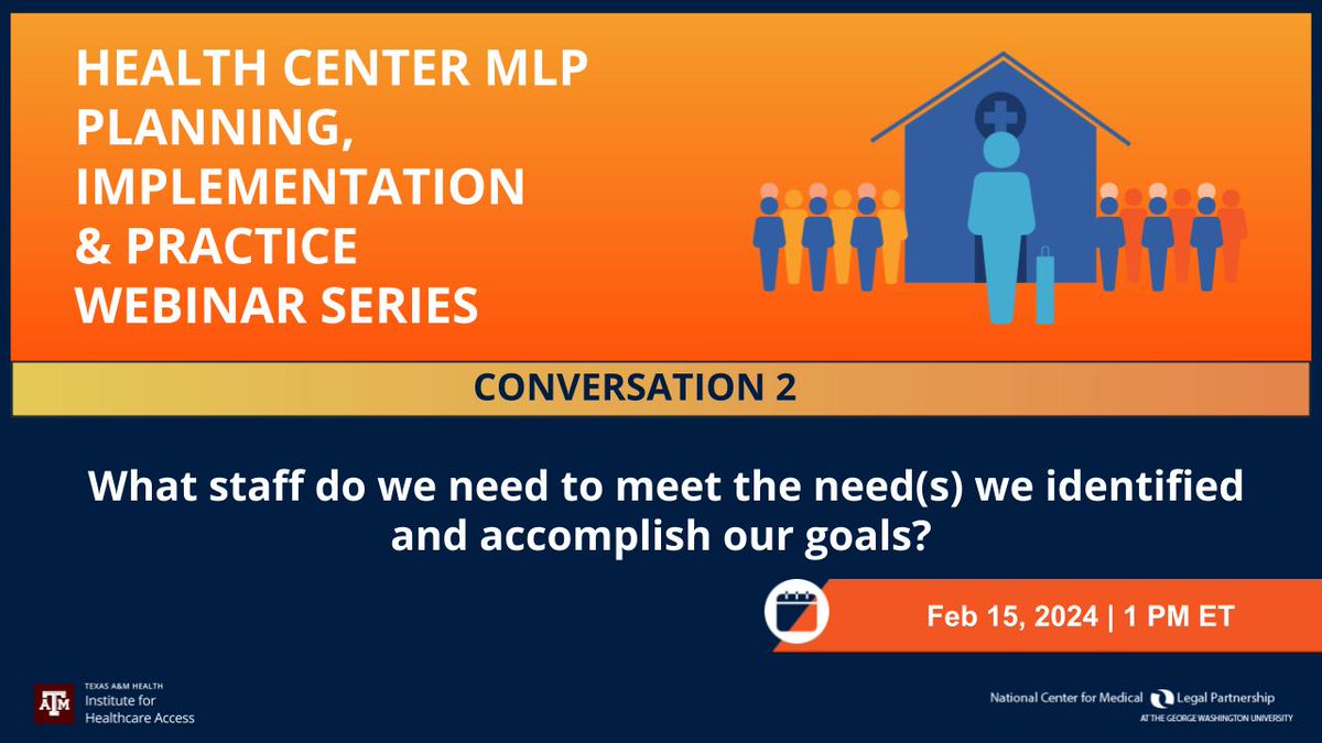 Tune in for the session 2 now! Resource page: medical-legalpartnership.org/mlp-resources/… #ncmlp #mlp #webinar