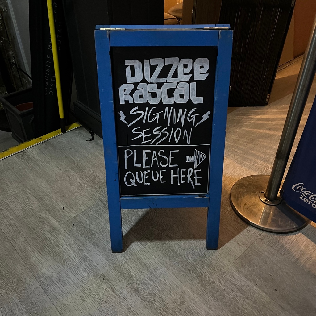 PieVinyl's tweet photo. We are ready! 

There will be a few tickets on the door.⁠
⁠
Dizzee Rascal x Pie&amp;Vinyl
⁠
@dizzeerascal @thegaietysouthsea #outstore #live https://t.co/j37UmgA1SX