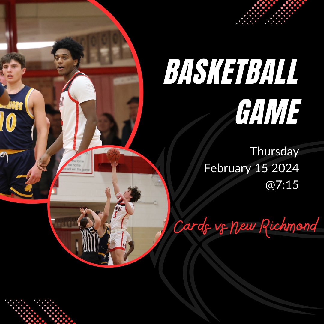 CFHSMedia's tweet photo. Men’s basketball tonight! Come watch as the Cardinals take on the Tigers at 7:15! #basketball #rollcards #chihi https://t.co/XjCtwnHbNB