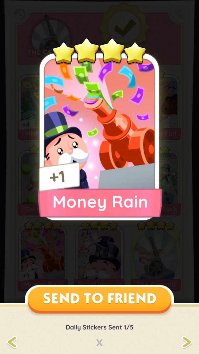 hanjinzi's tweet photo. monopoly go wtt 

trading the ff for 12 stars each:
award winner
money rain
gimme!
pay off (2x)
go far
final approval
tot tycoon https://t.co/FptyW4Kkgy