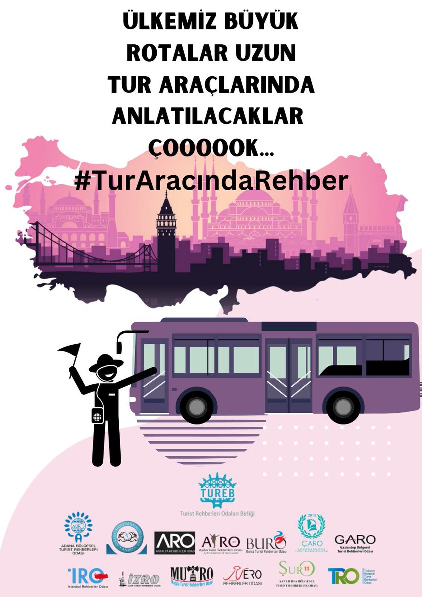 #turAracındaRehber
