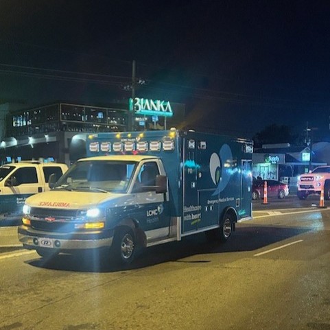 EJHospital's tweet photo. That's a wrap on Mardi Gras 2024! Our EMS krewe was proud to be on the route making sure everyone stayed safe this carnival season! https://t.co/SxJSVijYvE