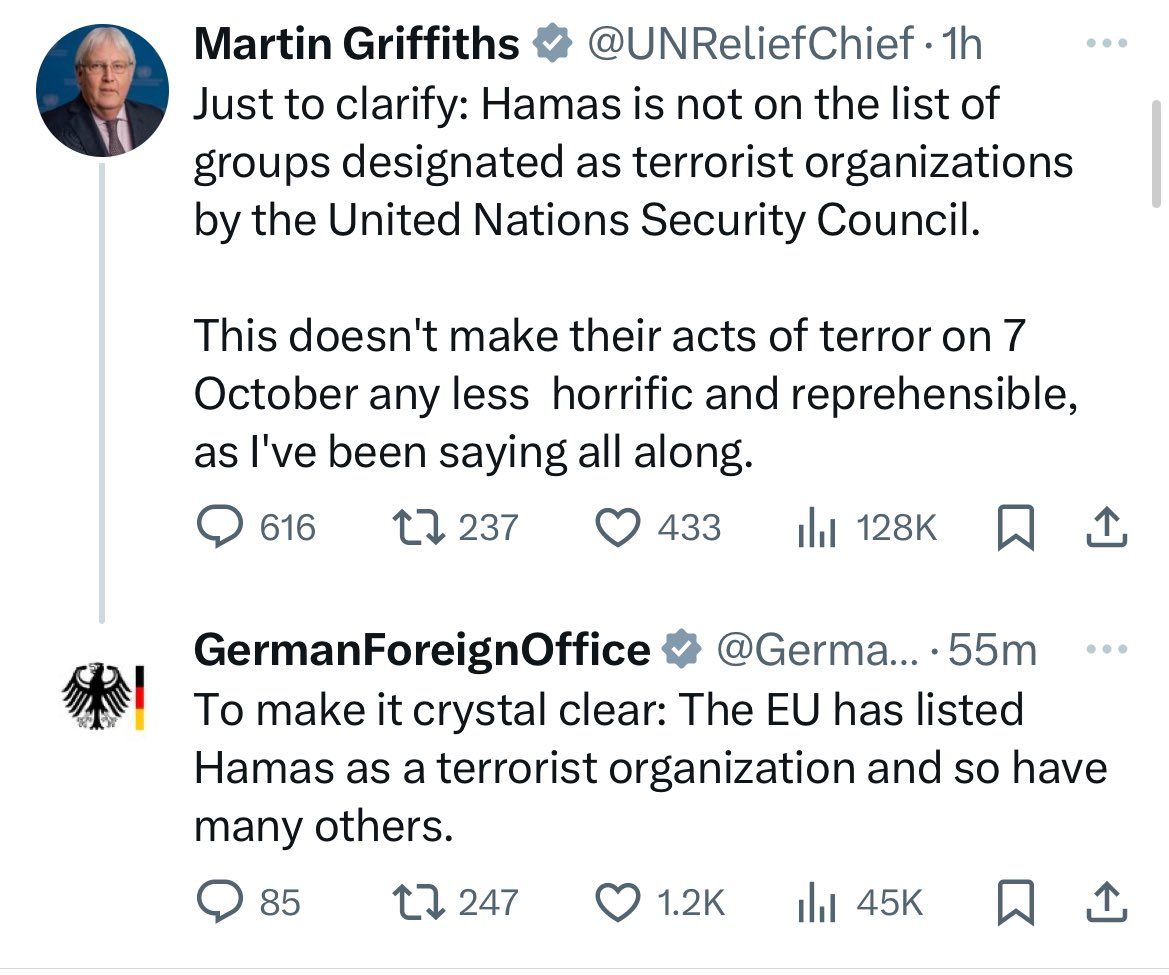 EylonALevy's tweet photo. Loving Germany throwing the UN some serious shade. https://t.co/39iJXmPijV