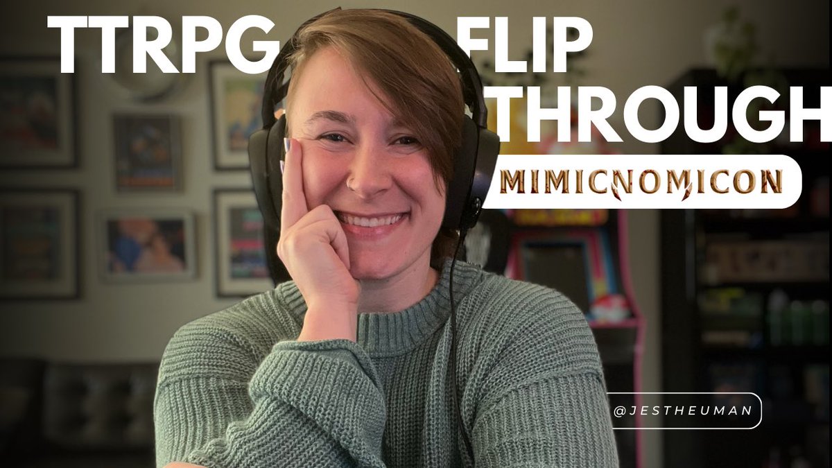 Thanks so much to <a href="/the_angiroo/">Angela L. 🔜 Gamehole Con</a> and the team at <a href="/litlcord/">Mimicnomicon - AVAILABLE NOW!</a> for sending me the latest release of <a href="/mimicnomicon/">Coming Out of Mimiclandia - Out Now!</a> for this week’s TTRPG Flip through! 

youtu.be/fken0T2Q6e4?si…