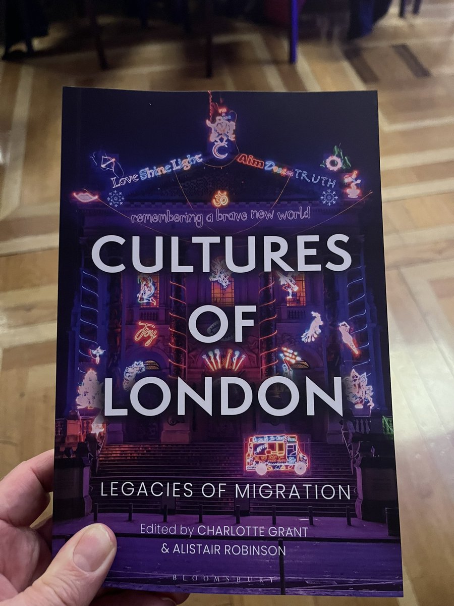 Impressive and joyful start to Cultures of London at Senate House <a href="/UoLondon/">University of London</a> to celebrate the book of this name edited by Charlotte Grant and Alistair Robinson. Kinetic Blocko making music that rouses us and celebrating communities of London <a href="/SASNews/">School of Advanced Study, University of London</a> <a href="/Warburg_News/">The Warburg Institute</a>