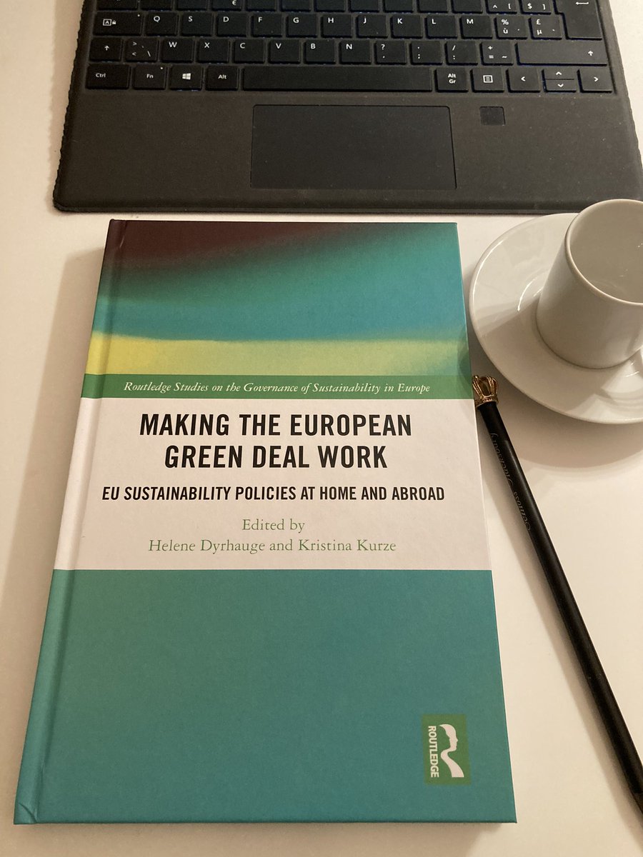 At a time that many countries consider backtracking from their climate commitments, I am very happy to receive today my copy of “Making the European Green Deal Work - EU sustainability policies at home and abroad”! I have written a chapter on the role of the @EIB in green finance