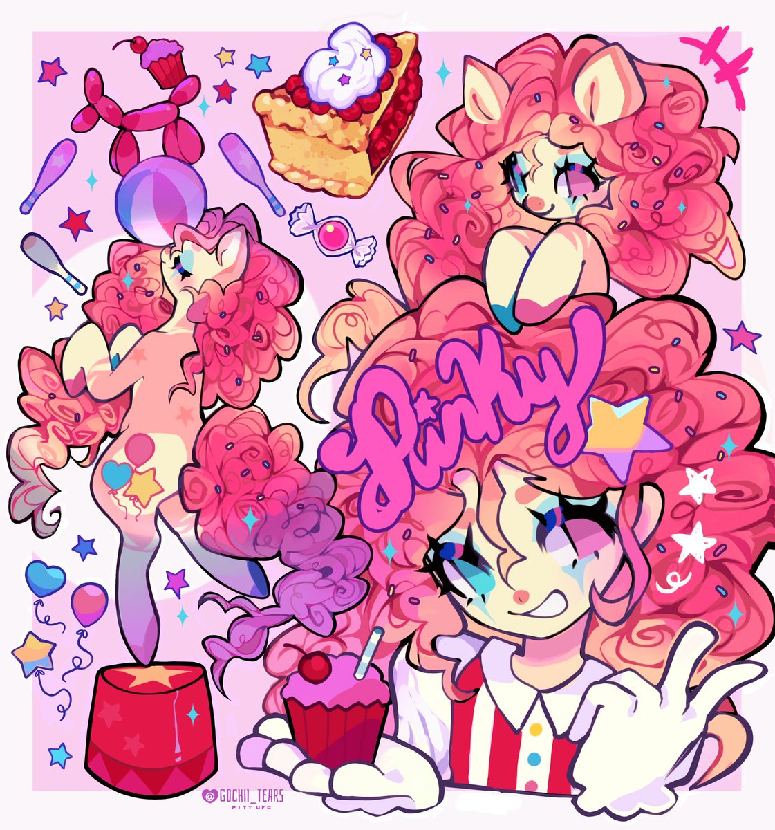 GochiiTears's tweet photo. Pinkie Pie!🩷🎪🎡 https://t.co/5XMOSwmmAo