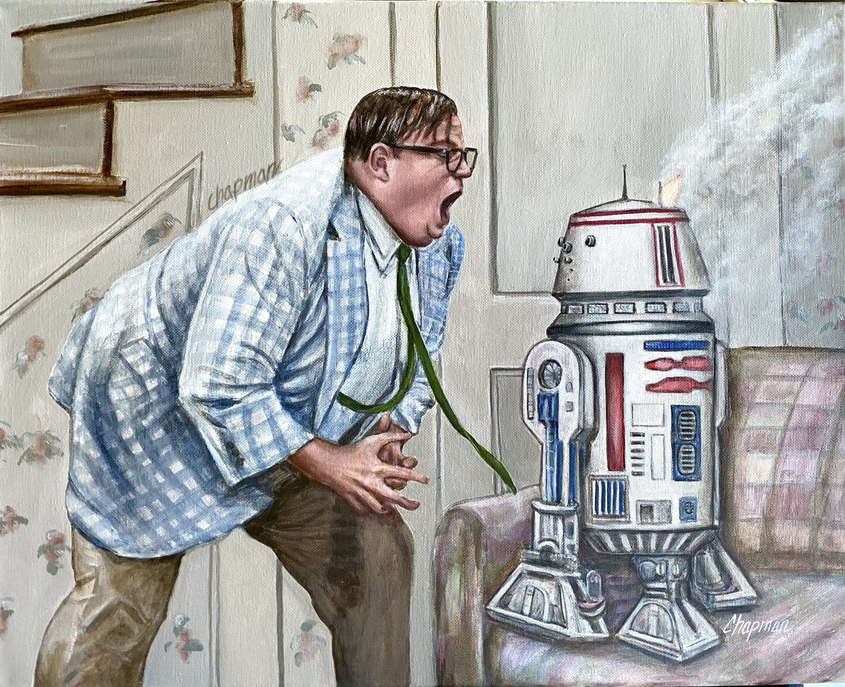 This R2 unit has a Bad Motivator #ChrisFarley