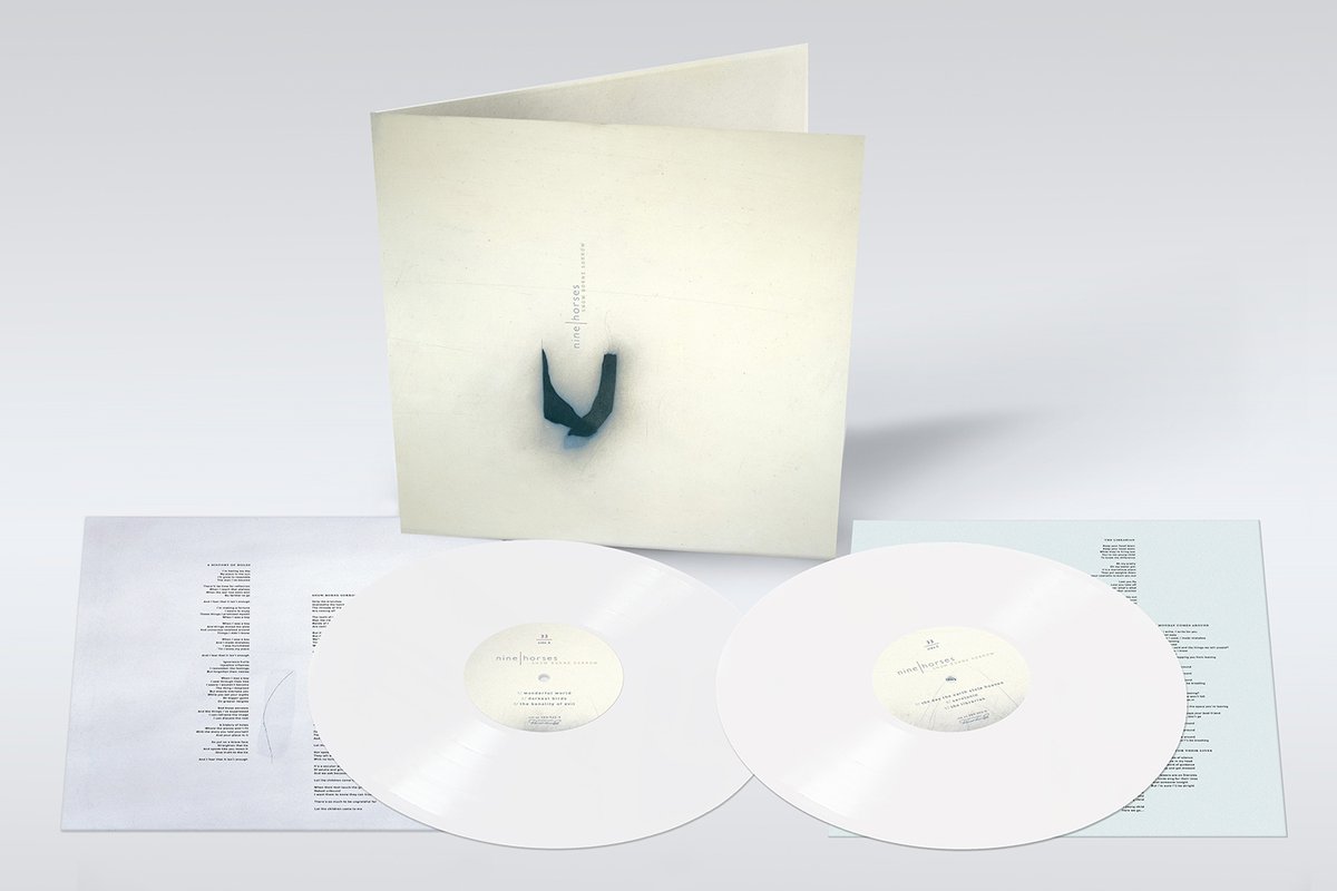 To be released on 20 April 2024, Record Store Day: Nine Horses - Snow Borne Sorrow on 2LP white vinyl! It features a previously unreleased Burnt Friedman remix of “Atom and Cell”. davidsylvian.com/news/2402_nine…