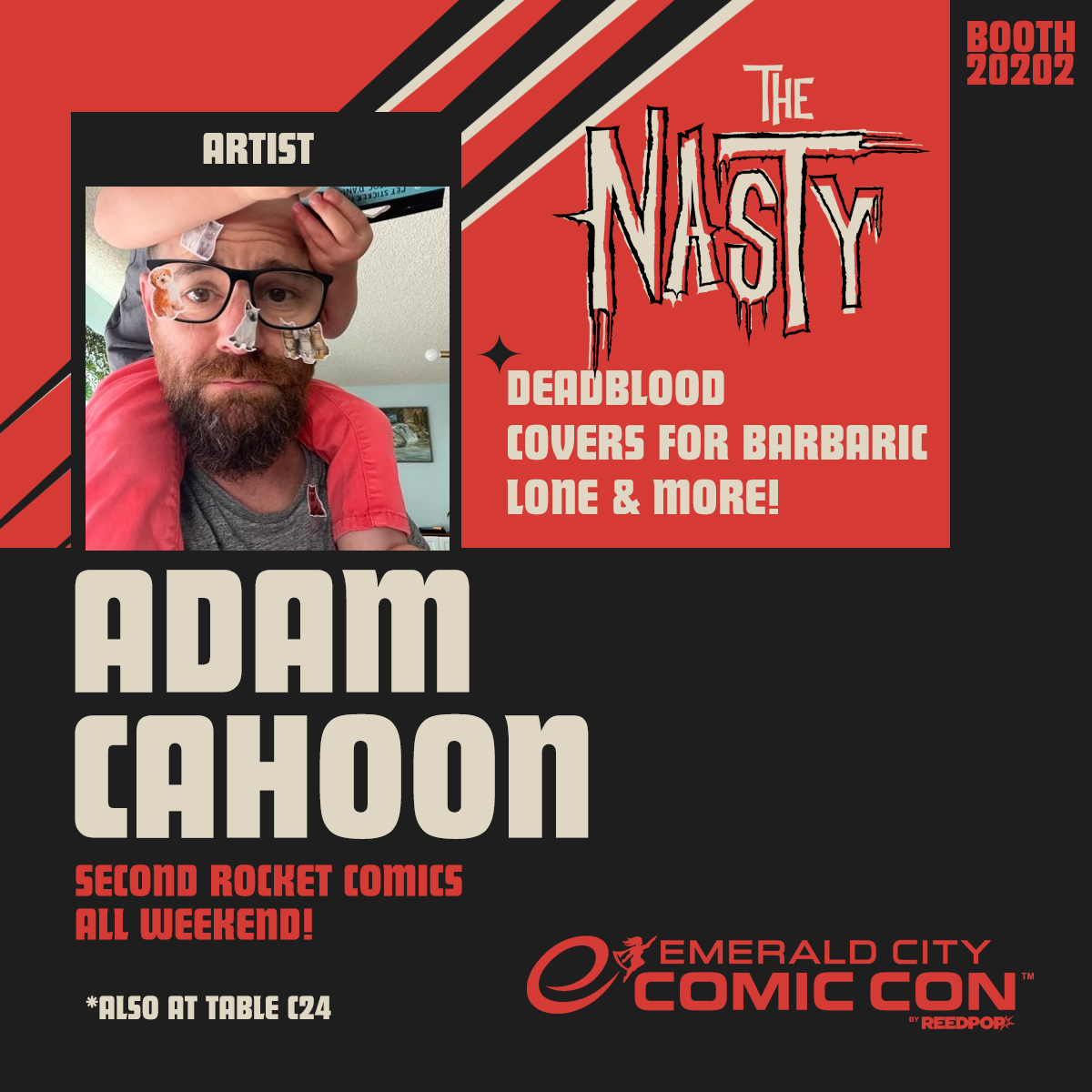 2ndRocketComics's tweet photo. We coming to ECCC! https://t.co/dgYY0vMyly