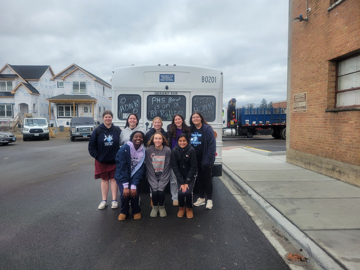 Heading out to State! 🎳