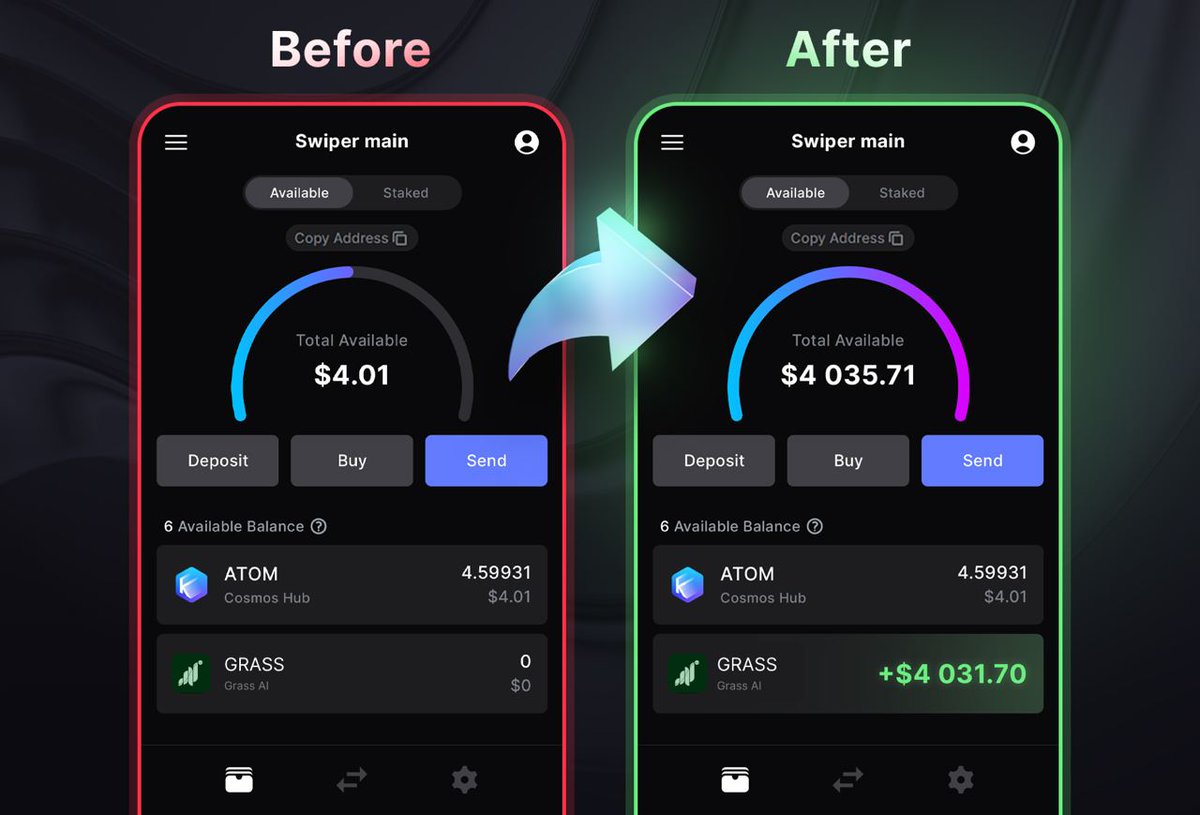 $GRASS 𝗔𝗜𝗥𝗗𝗥𝗢𝗣 𝗖𝗢𝗡𝗙𝗜𝗥𝗠𝗘𝗗! 🚨

100K Points: $10.000
Cost: $0
Snapshot: not taken

Deadline: 8 March

This is the easiest activity you'll ever do 🧵 👇