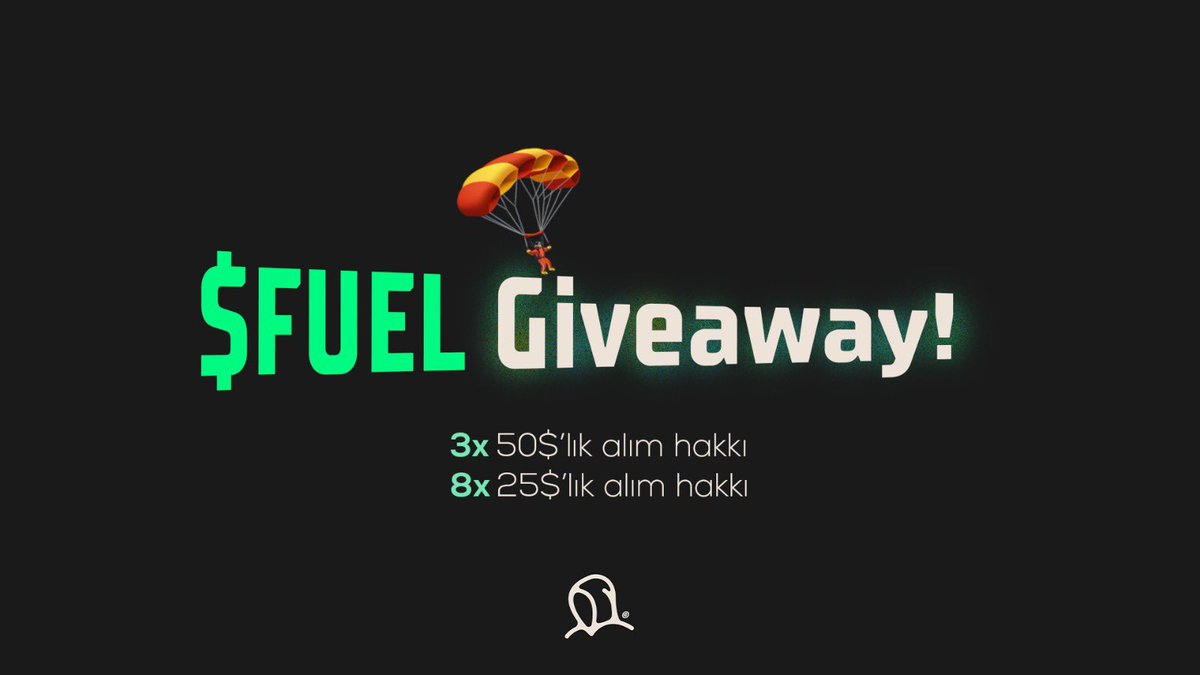 Hoodies olarak @FinceptorTR üzerinden sizlere $FUEL OTC Sale ayarladık.

3x 50$ -> $FUEL OTC Sale
8x 25$ -> $FUEL OTC Sale

- <a href="/HoodiesCT/">Hoodies ©️</a> ve @FinceptorTR takip.
- Tweet’i Like/RT’le ve 2 arkadaşını etiketle.

24H⏰