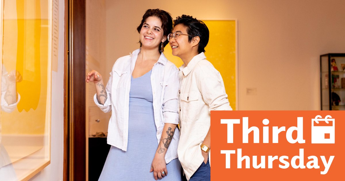 Love free admission? Then we'll see you tonight for Third Thursday! Along with our partners IA&A at Hillyer, Studio Gallery, ADA Art Gallery, and the Washington Studio School, we're open late and for free ▶️ ow.ly/U3Io50QCabt 📸 Photo: Mariah Miranda Photography.