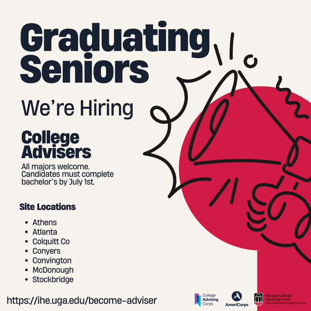 Make an Imapct. ugajobsearch.com/postings/355642
#NowHiring