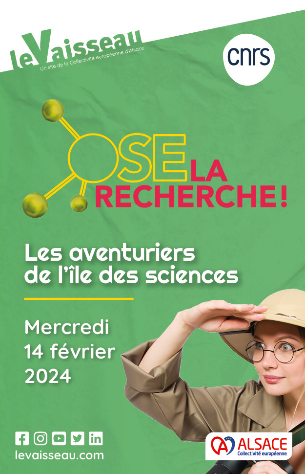 Retour en images sur Ose la recherche ! mercredi 14 février au @LeVaisseau67 Des jeunes, leurs parents et des scientifiques pour échanger !
<a href="/I2ctIbmc/">I2CT-IBMC</a> <a href="/cnrs_ibmp/">CNRS_IBMP</a> <a href="/IPHC_Strasbourg/">IPHC Strasbourg</a> <a href="/ObsStrasbourg/">Obs Strasbourg</a> <a href="/CNRS/">CNRS 🌍</a> <a href="/acstrasbourg/">Académie Strasbourg</a> <a href="/Onisep_strasbg/">Onisep Strasbourg</a> 
▶️ alsace.cnrs.fr/fr/ose-la-rech…