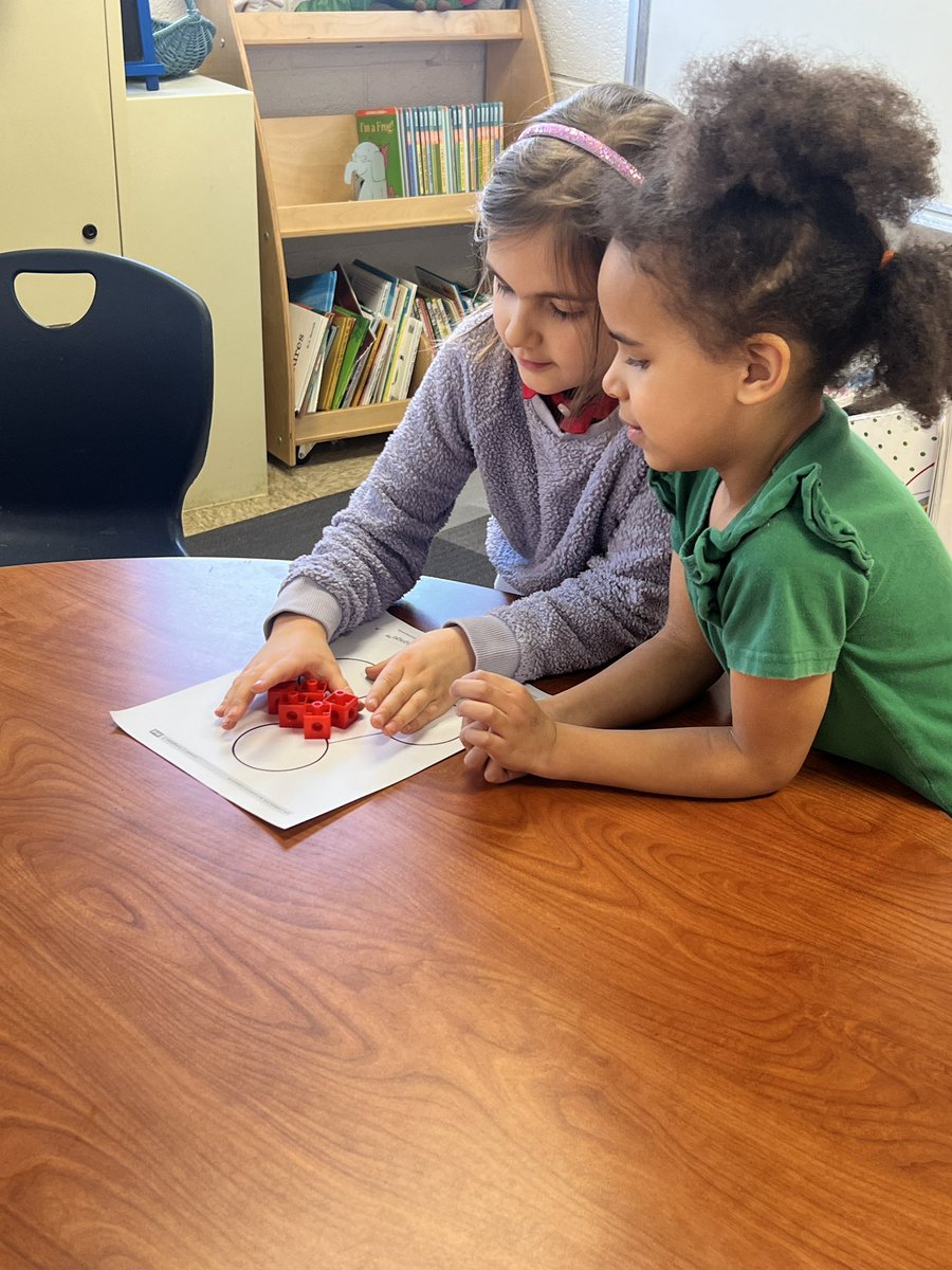 The kindergartners at <a href="/IPSSchools/">IPS</a> Butler Lab 55 got to create authentic word problems for their partner today, further fostering engagement, internalization, and collaboration. <a href="/LelaSimmons19/">Lela Simmons</a>