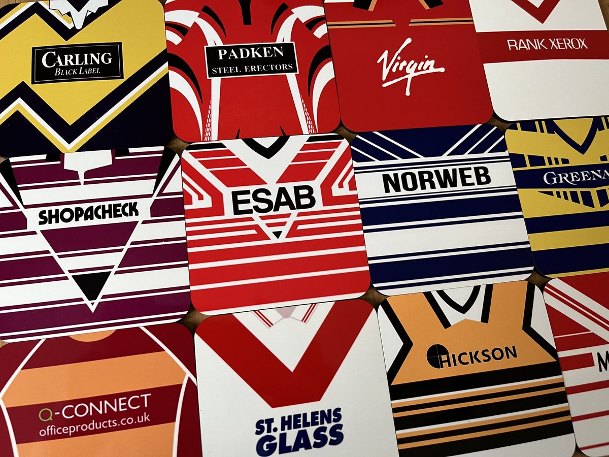 To celebrate the start of the new Super League season, we’re launching our brand new rugby league retro’s range! And they’re on sale NOW! Here is a thread on what we have and where you can find them 👇🏼