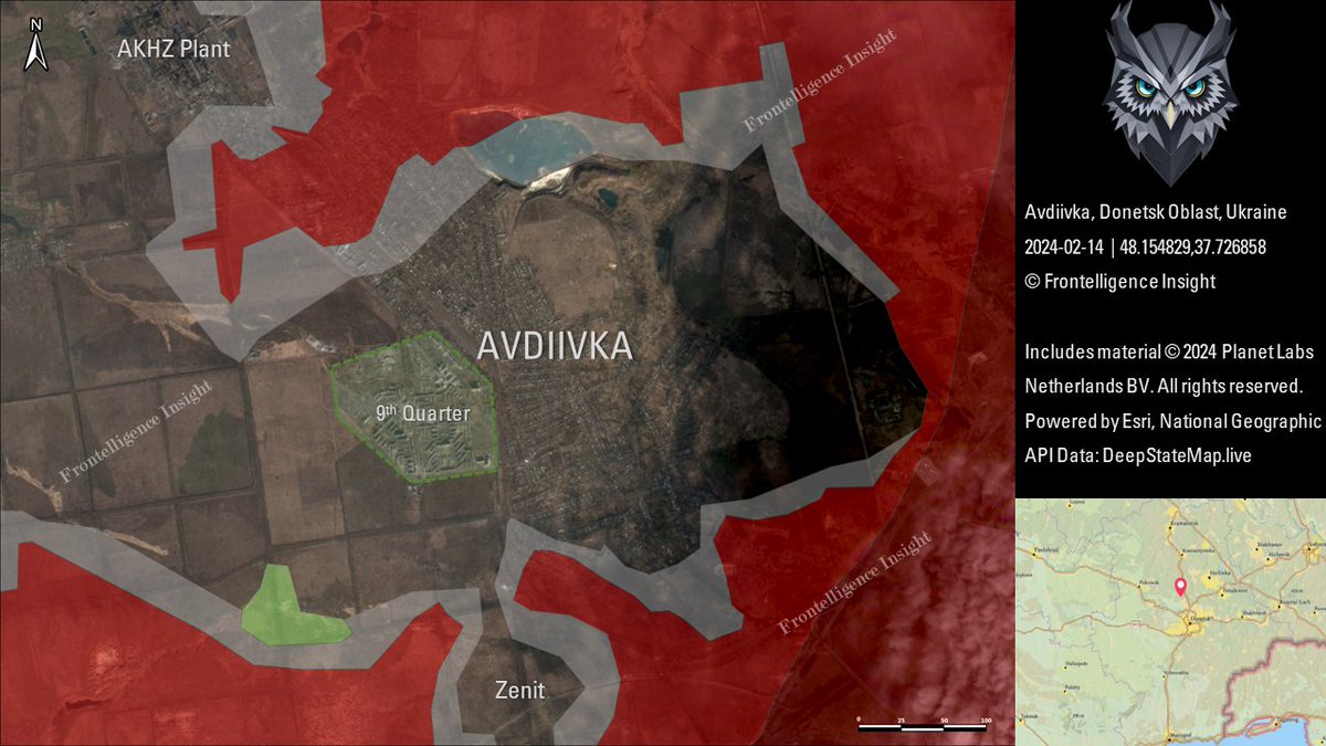 Key Points about Avdiivka Defense, covered in our recent analysis (full analysis available on the website listed in my bio). Kindly like and share this thread, as our posts on Ukrainian topics are experiencing reduced visibility. 🧵Thread: