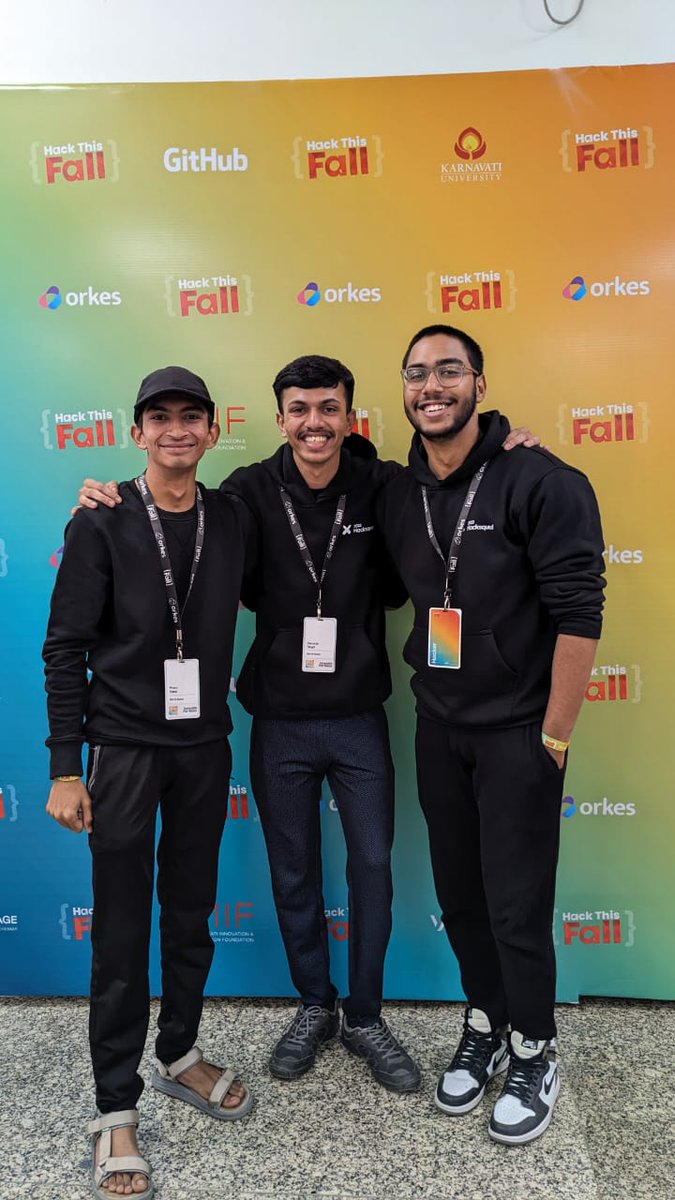 Prem_2310's tweet photo. Thrilled to announce our victory at #HackThisFall 2024! 🚀 Teammates
@devvrat1010
, @harshitab16, and I clinched the top prize for our innovative use of the Postman API. Special thanks to the organizers for an unforgettable event! 📷 #hackthisfall
@hackthisfall https://t.co/HSexW6FySh