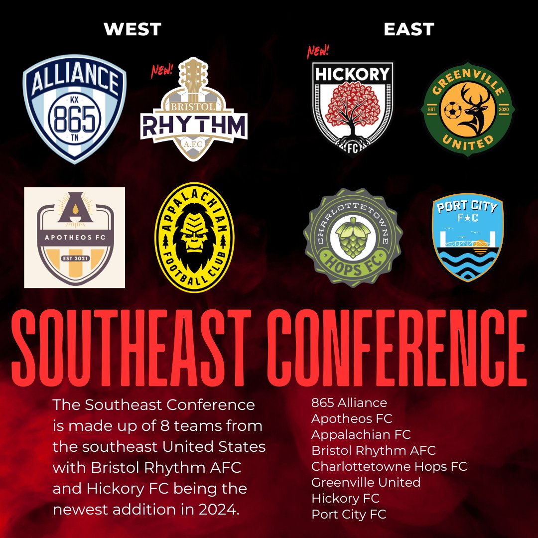 Hickory FC (@hickoryfc) on Twitter photo And here, we, go!๐ดโชโซ
The <a href="/NPSLSoccer/">National Premier Soccer League (NPSL)</a> Southeast Conference ๐ณ And here, we, go!๐ดโชโซ
The <a href="/NPSLSoccer/">National Premier Soccer League (NPSL)</a> Southeast Conference ๐ณ