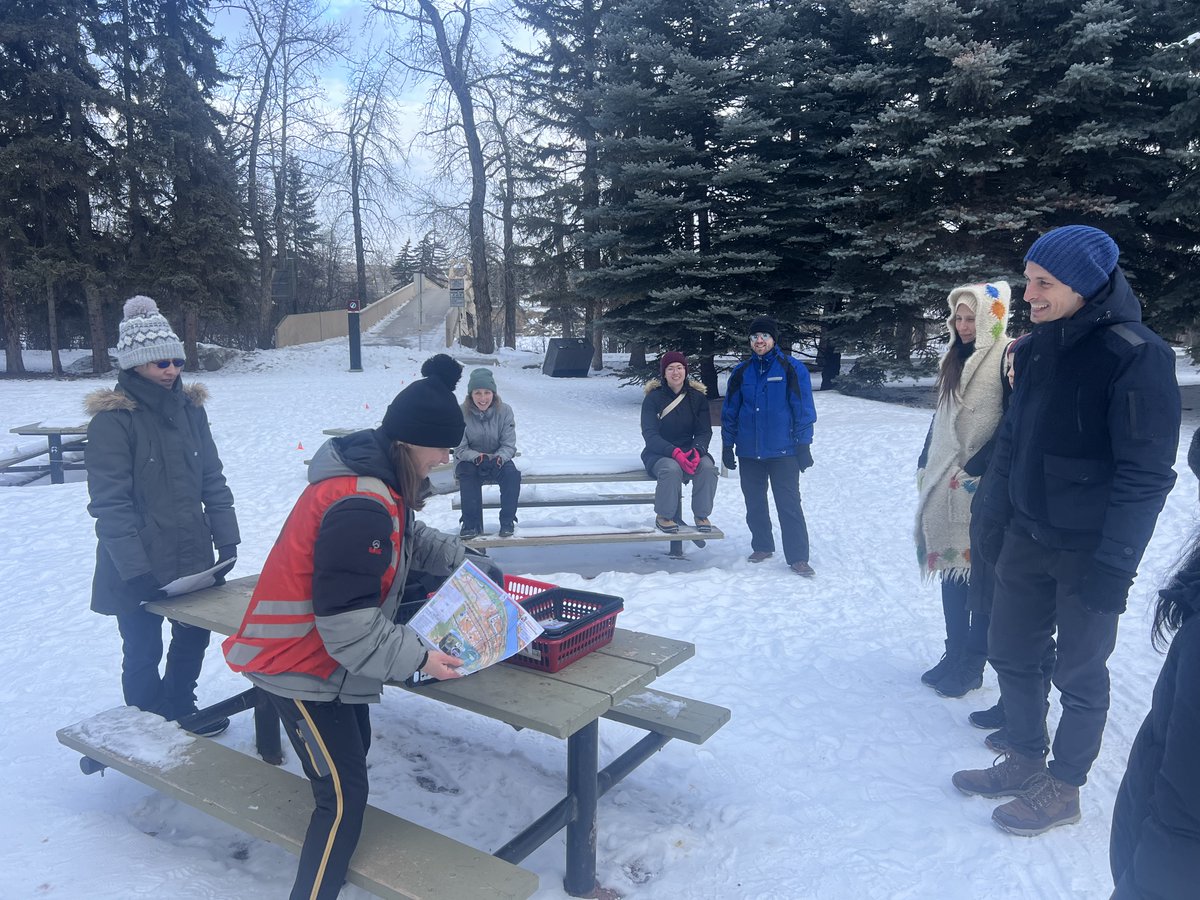 Yesterday we had a great time orienteering with @orienteering_alberta down in Edworthy Park for their 'All Sport One City' sessions!