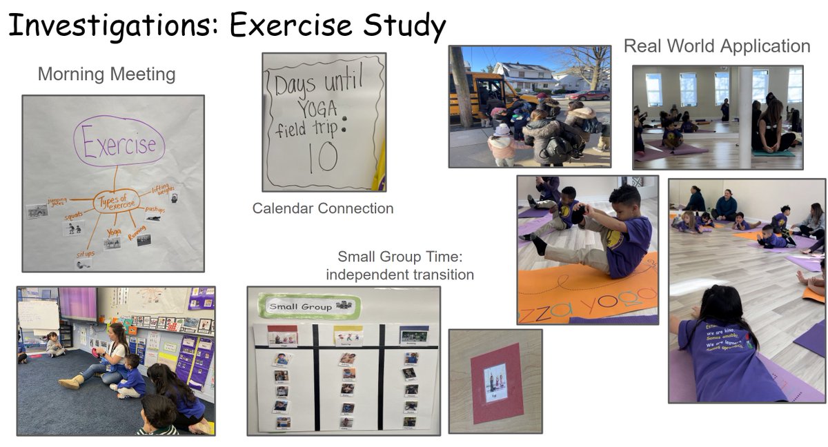 Bogotapreschool's tweet image. GREAT things are happening in @BogotaPreschool ! Check out this class during their #ExerciseStudy @TeachStrategies @BogotaPublic @ERoyBixbySchool