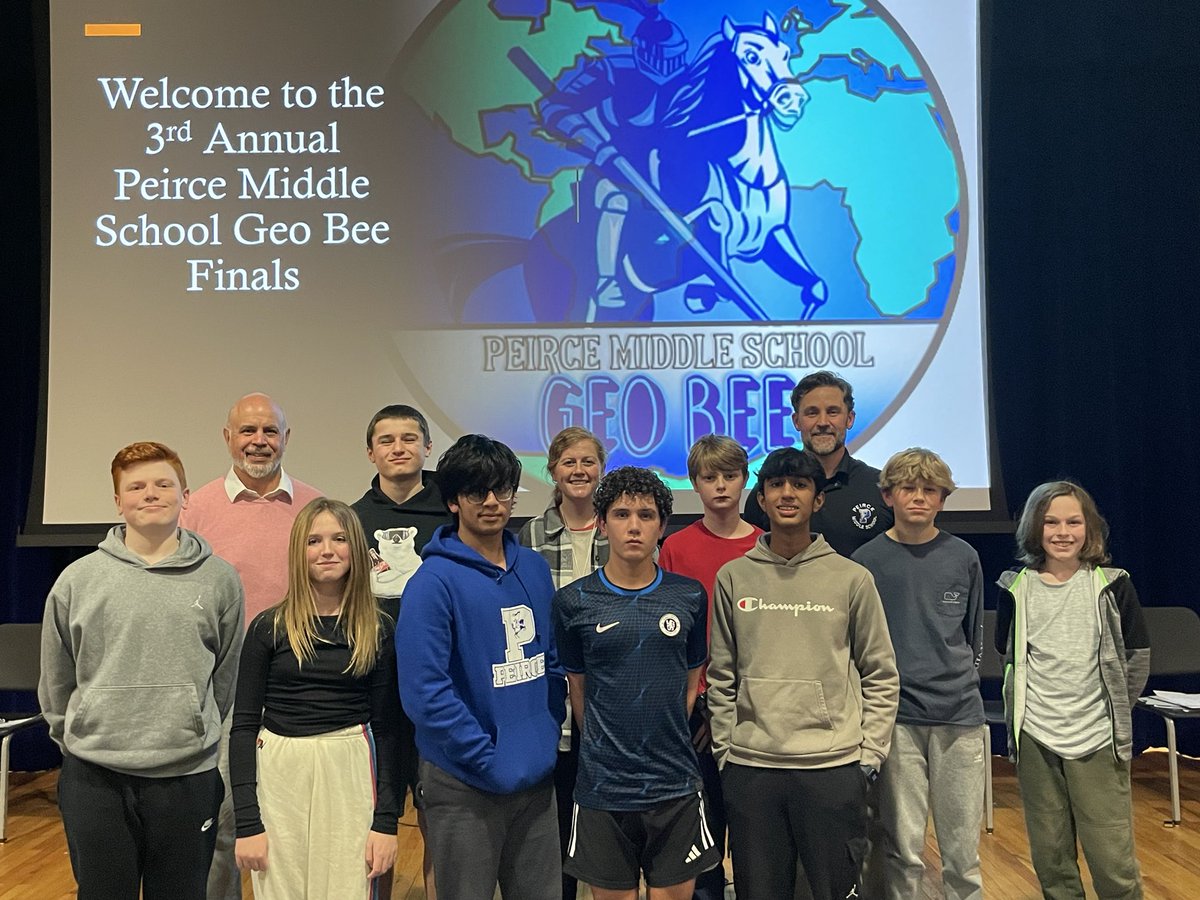 Great work by our Geo Bee finalists today. A special thank you to our Social Studies team for leading the event!