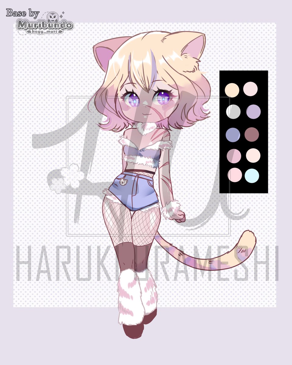 Haruki_Urameshi's tweet photo. Adoptable Raffle ✨

The winner receives: The Adoptable character in the image.

 To participate:
✨Follow me
💖Like 
🔄 Retweet 

 The raffle will be held on March 1st 💕
---
Design: By me
Base: Muribundo 

#raffle #adoptable #adopt #adoptraffle https://t.co/m4yMae9i7E