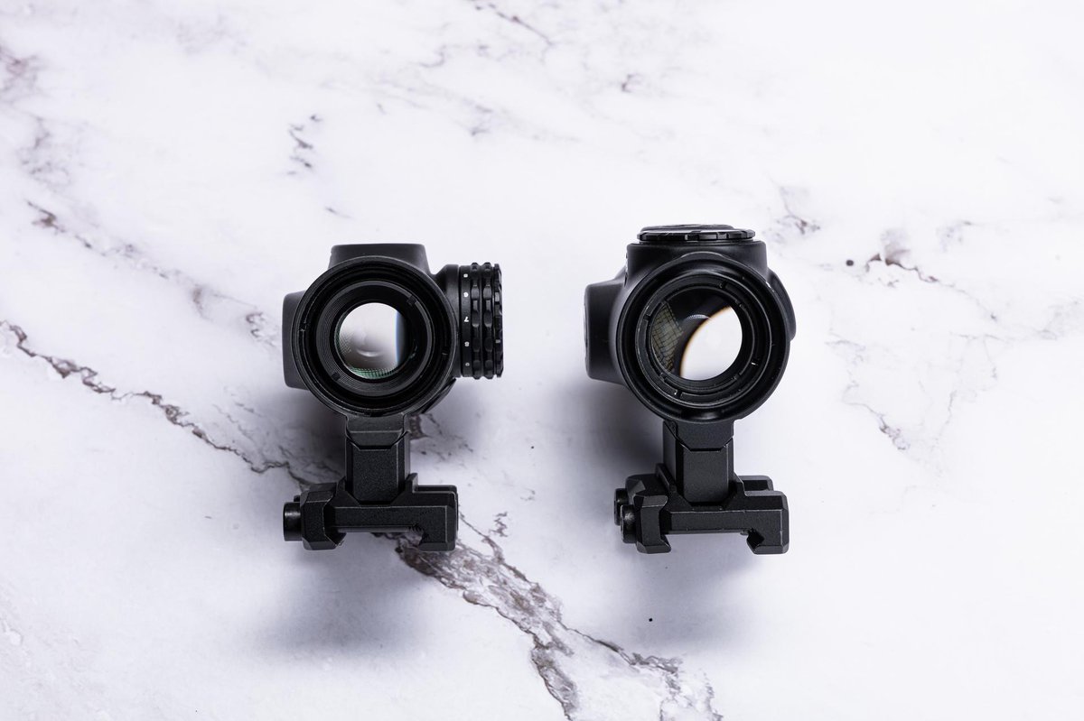 PrimaryArms's tweet photo. Here is the SLx vs GLx Microprism in comparison! Have you seen the eye relief on the GLx? It is like Infinity and Beyond!
Coming in hot in Q2!
What do you like about the new GLx? 🗯️👇and let us know
#primaryarmsoptics #primaryarms #kingofmicroprism #microprism https://t.co/vzsZtjWrj0