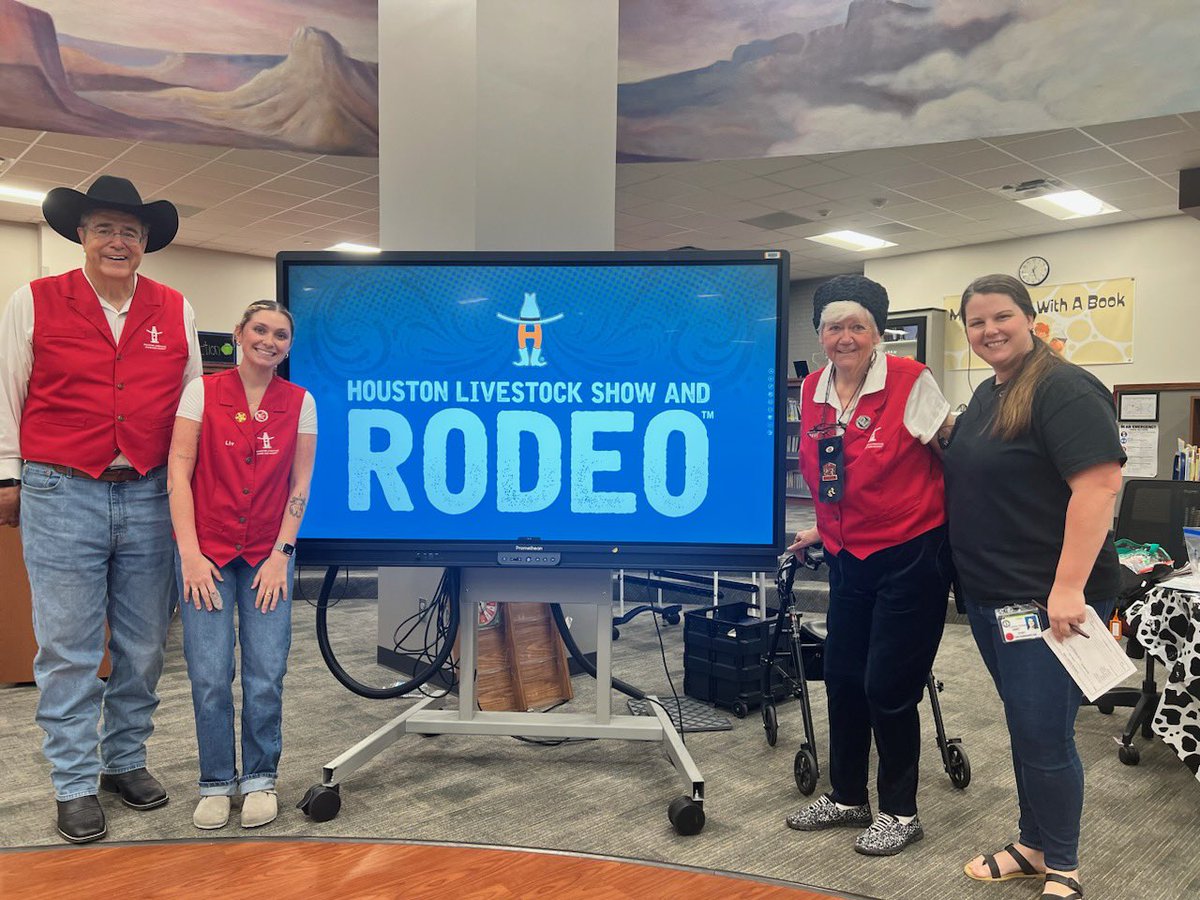 Thank you @RODEOHOUSTON for the educational presentations @AdamElementary! Our Pre-K - 2nd graders loved it! #WeAreAdam