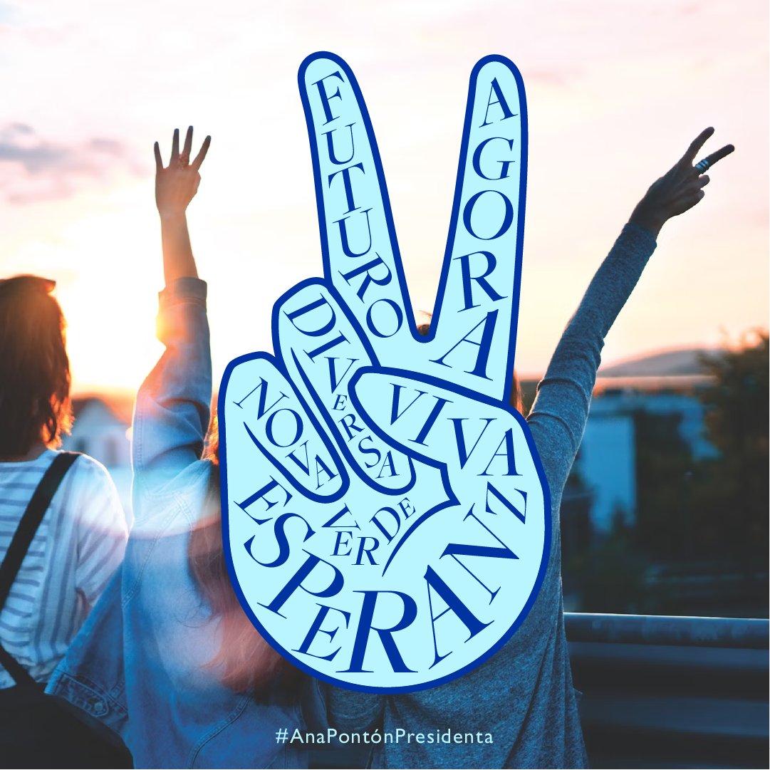 CONTIGO, A VITORIA ESTÁ NAS NOSAS MANS! 💪
Mobilización e que ningún voto se perda!
Este é o momento! #AnaPontónPresidenta ✌️💙