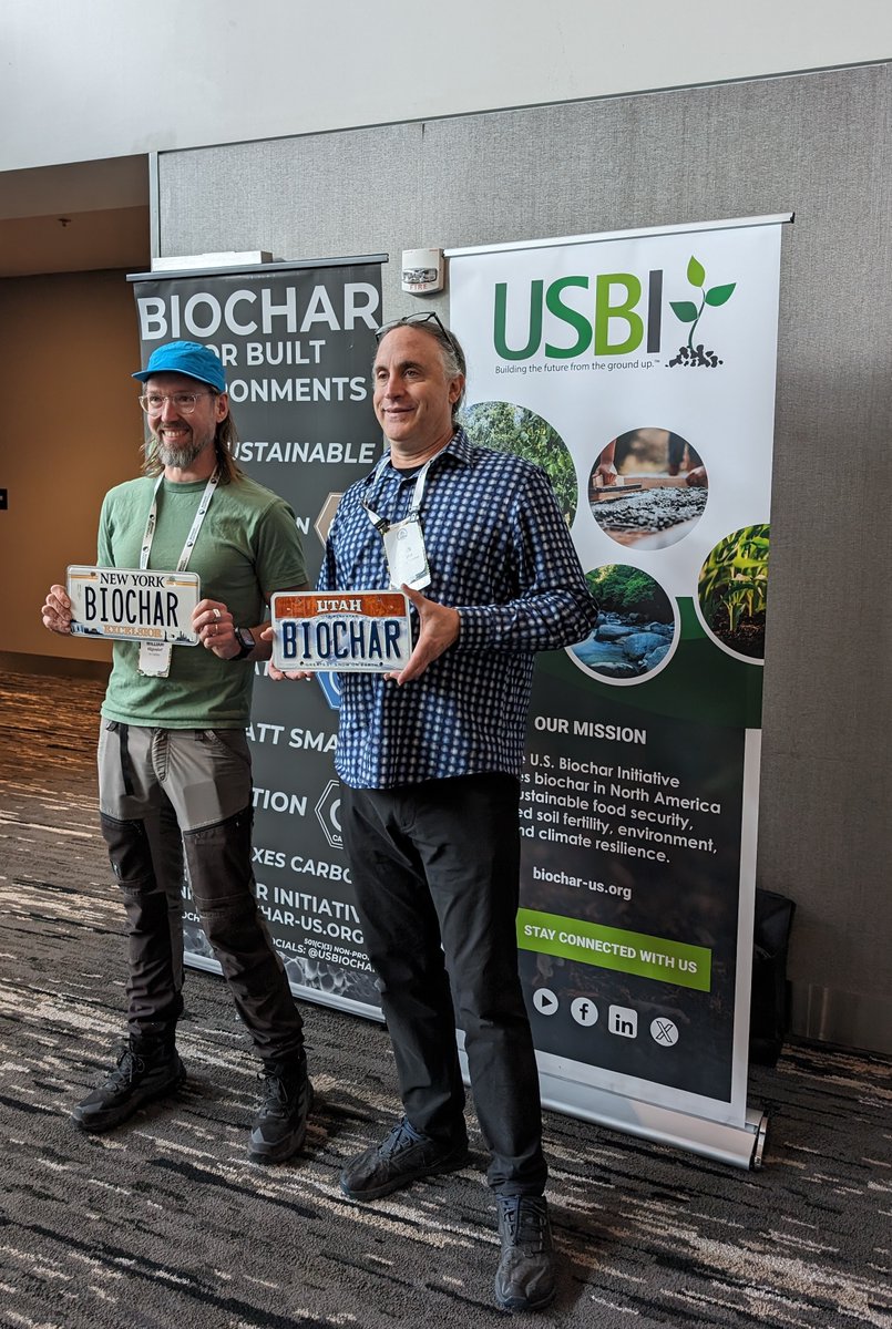 InfinityConfGro's tweet image. We are happy to be on-site with @USbiochar for their #Biochar2024 conference! We've had a great time helping with registration and conference management, and learning more about the world of biochar!