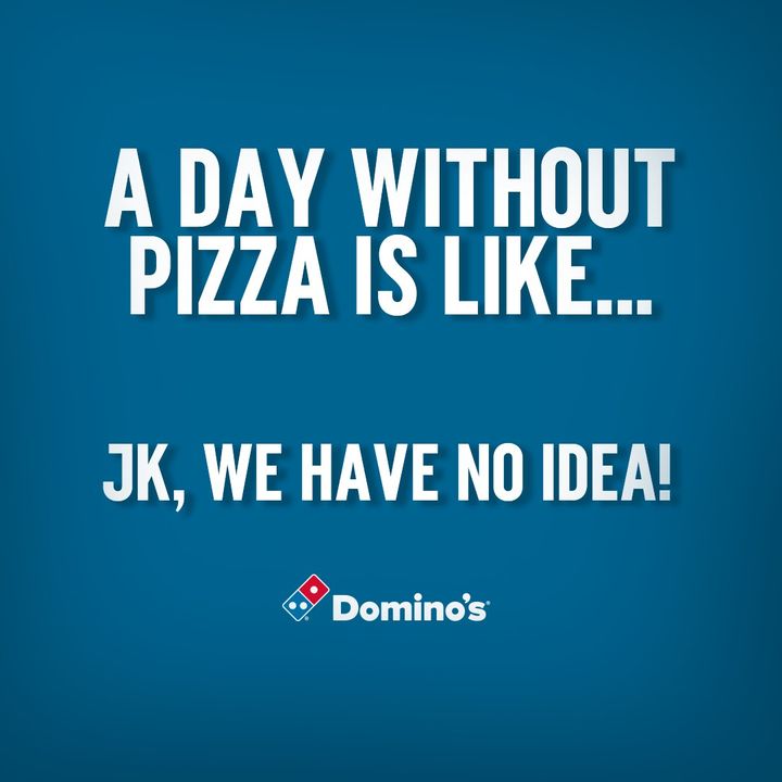 Anyone who suggests that you should give up pizza for Lent is someone you should run away from! 😂