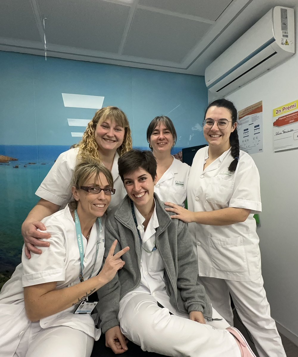 Mañana finaliza la primera rotación del prácticum del Master en acceso y terapia infusional de <a href="/UB_IL3/">IL3-UB</a> .
Gracias Ana por los buenos ratos compartidos, no te rindas! y esperemos que nuestras confabulaciones se hagan realidad. Ya sabes; pico-pala con <a href="/magicbruixeta/">Noe</a> 🤪🤪